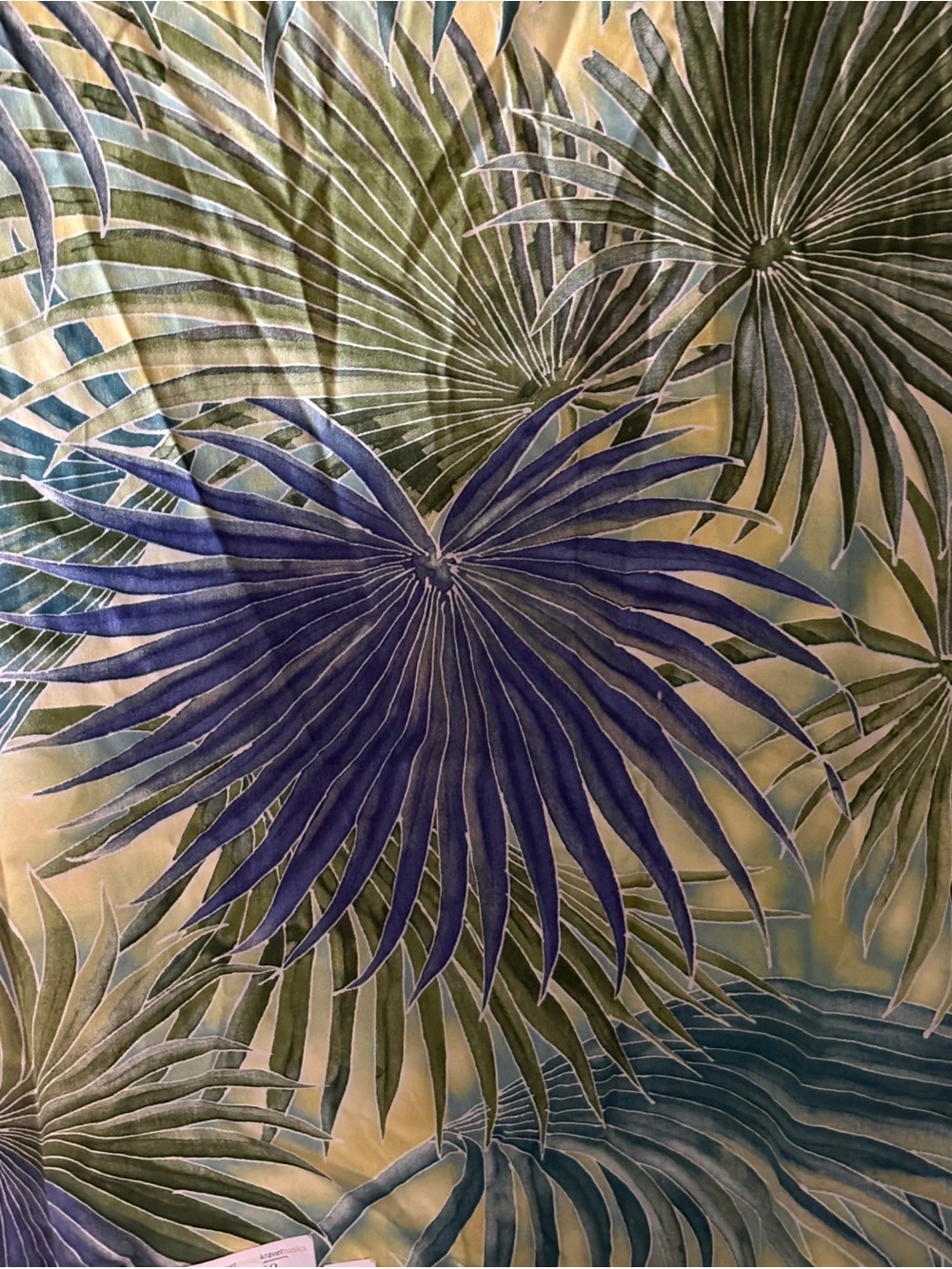 Vintage Kravet Winkler Palms cotton Fabric